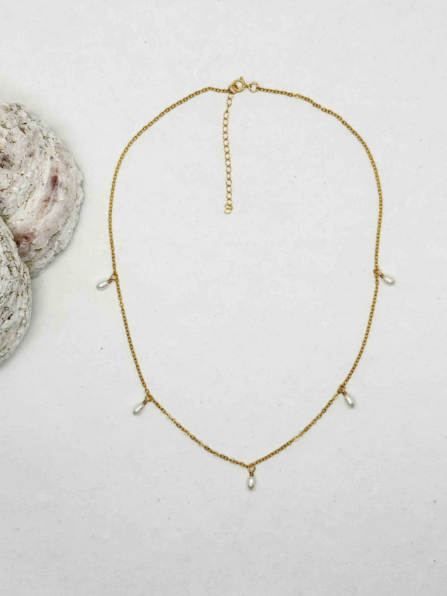 Grace Seed Pearl Necklace