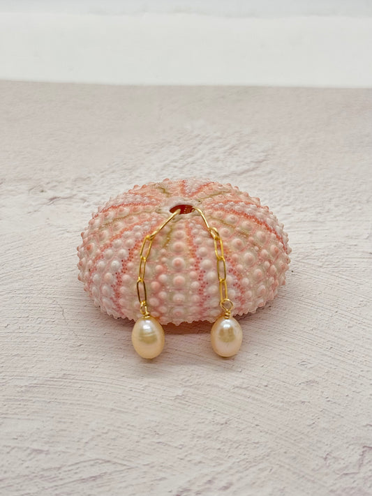 Sutton Pearl Dangle Earrings