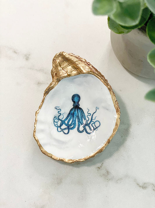 Little Octopus Oyster Jewelry Dish